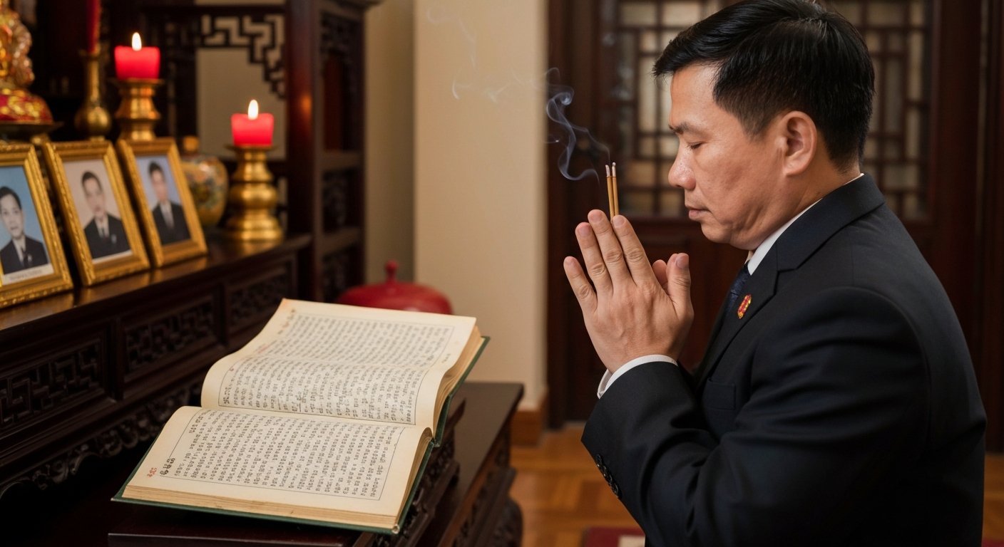 Bài Văn Khấn Cúng Tổ Tiên