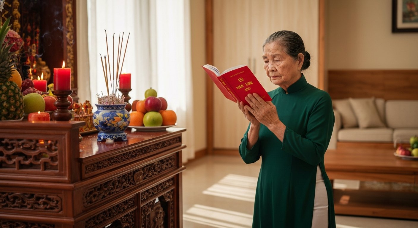 Bài Văn Khấn Mùng 1 Chuẩn Truyền Thống