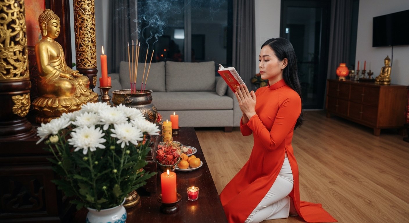 Bài Văn Khấn Mùng 1 Chuẩn Xác